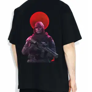 Call of duty mobile warzone ghost drop shoulder t-shirt